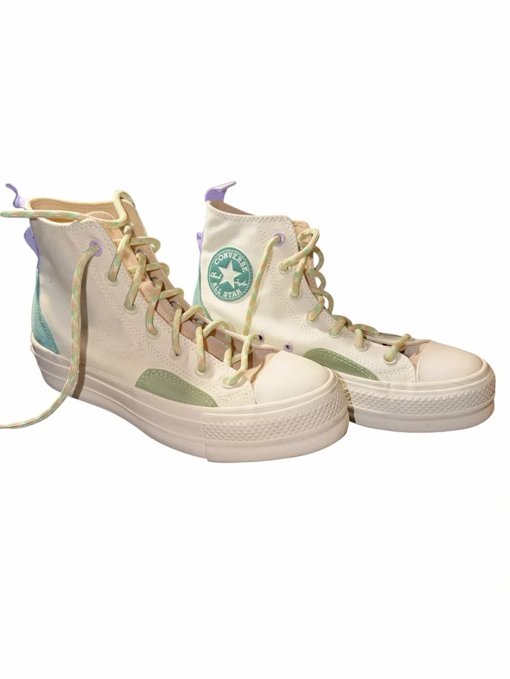 Converse All Star Lift Platform High Colorblock sneakers Men size 8